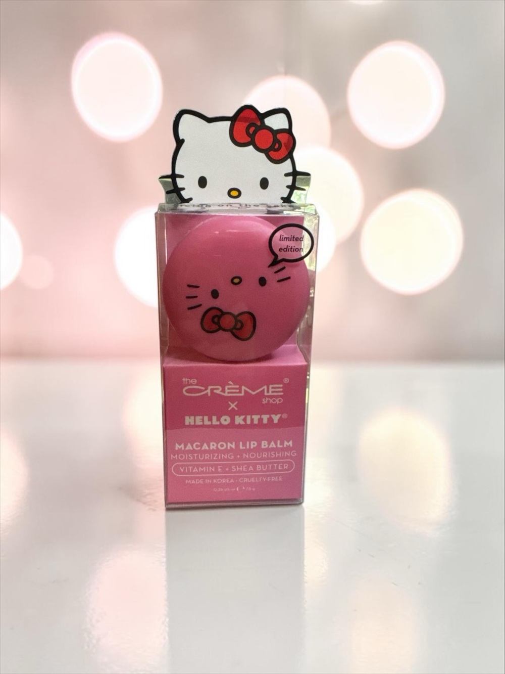 x Hello Kitty Macaron Lip Balm - Pink